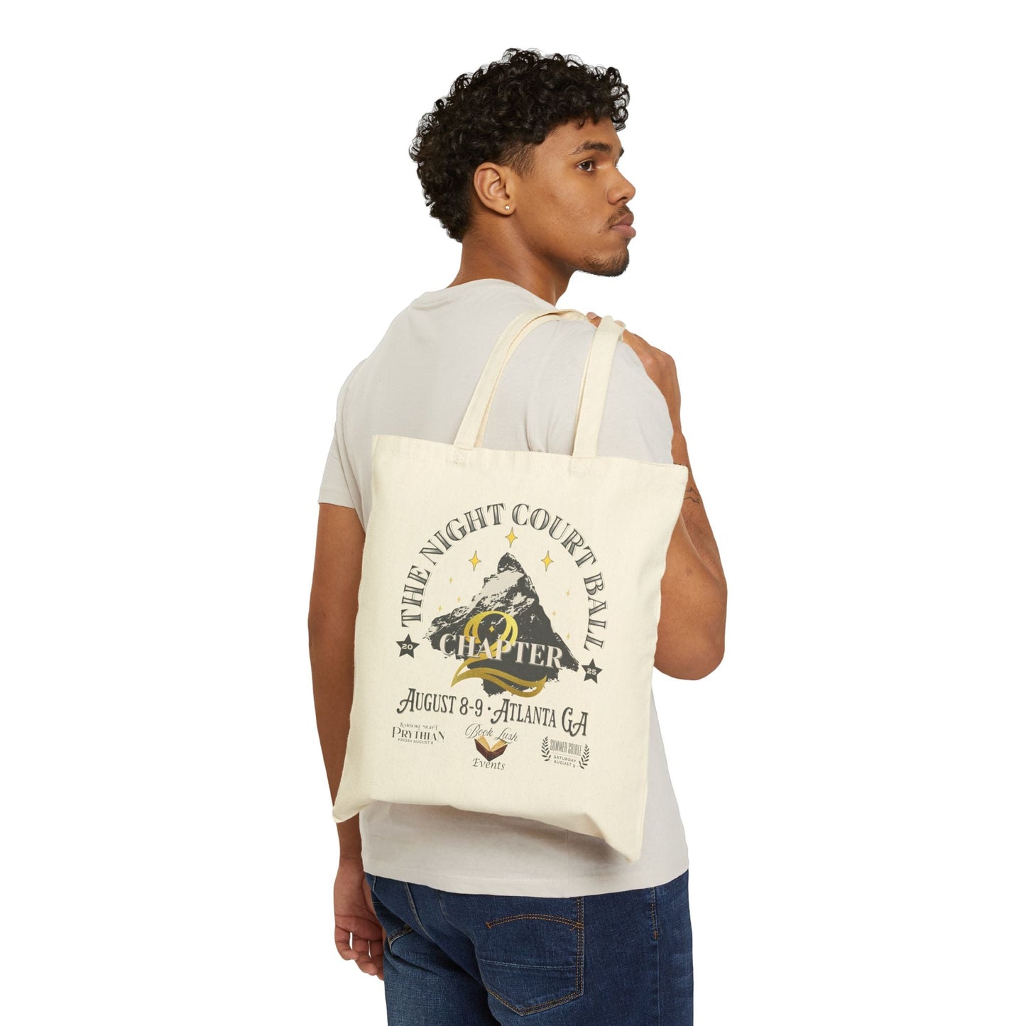Night Court Ball: Chapter 2 Tote – Full Crest Event Design (double sided) - Offbeat Opulence
