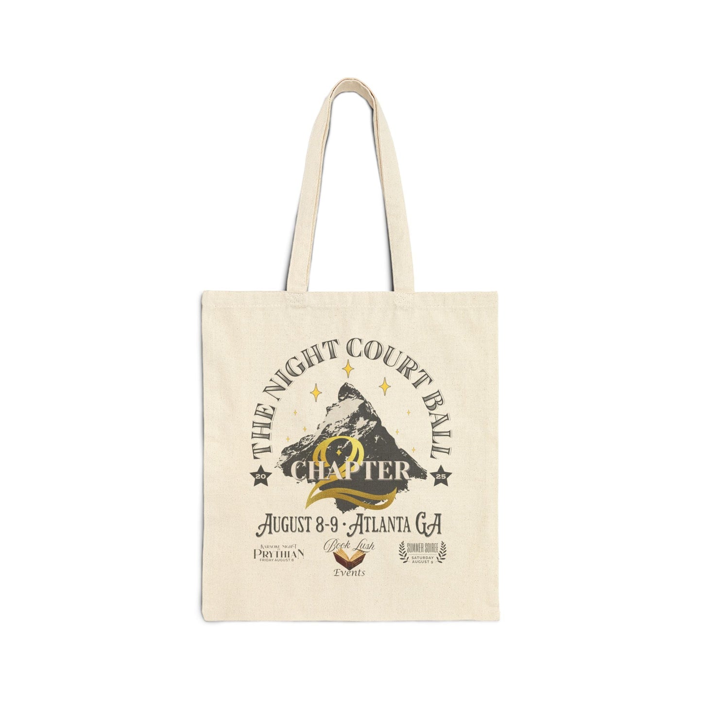 Night Court Ball: Chapter 2 Tote – Full Crest Event Design (double sided) - Offbeat Opulence