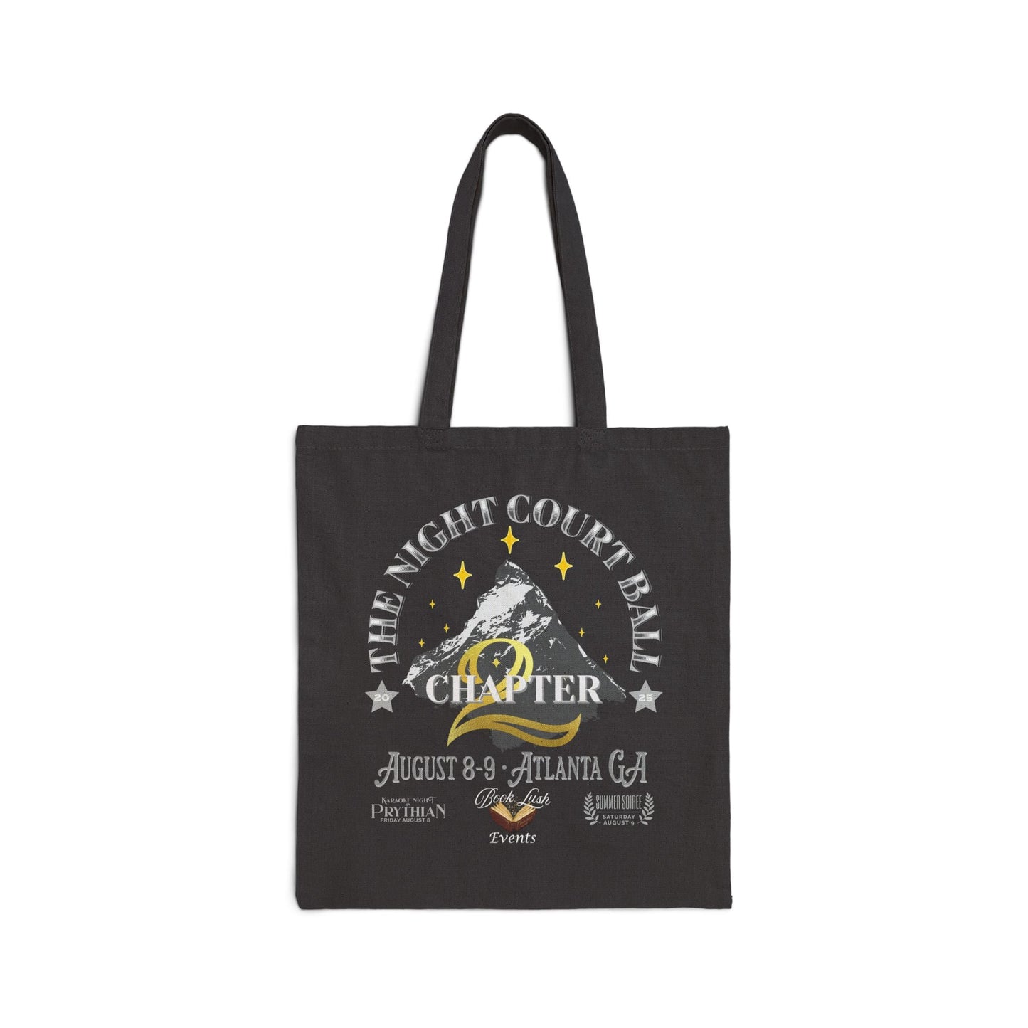 Night Court Ball: Chapter 2 Tote – Full Crest Event Design (double sided) - Offbeat Opulence