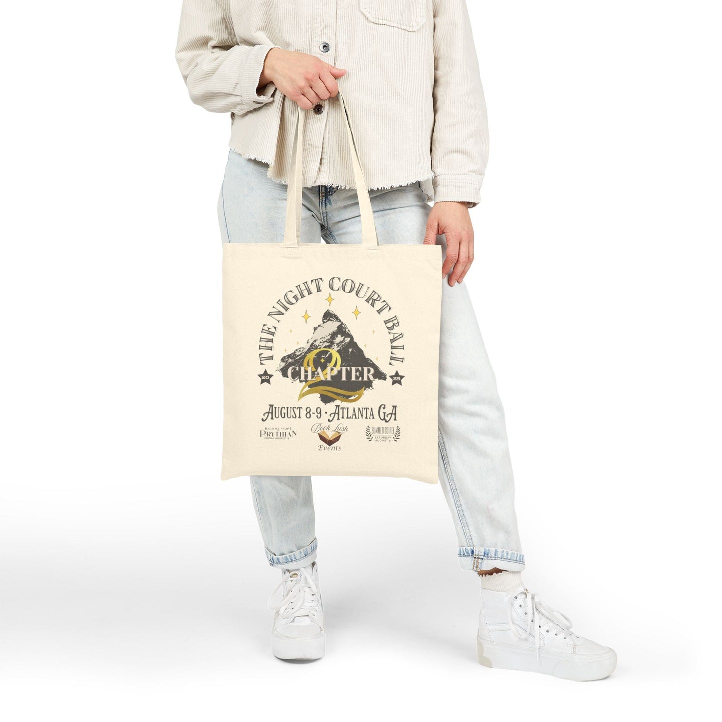 Night Court Ball: Chapter 2 Tote – Full Crest Event Design (double sided) - Offbeat Opulence