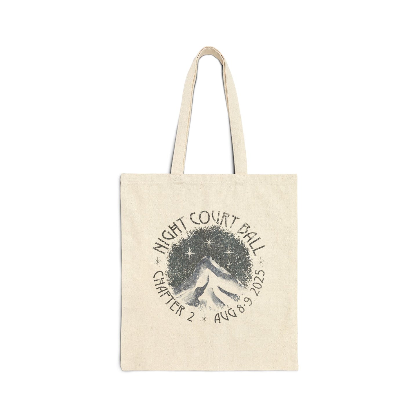 Night Court Ball: Chapter 2 Tote – Retro Fantasy Tour Design (Double - Sided) - Offbeat Opulence
