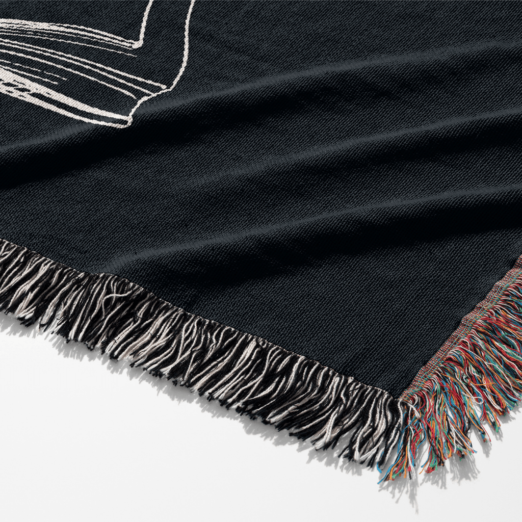 Absolutely Feral Woven Blanket – For Readers Who've Lost All Chill-Offbeat Opulence