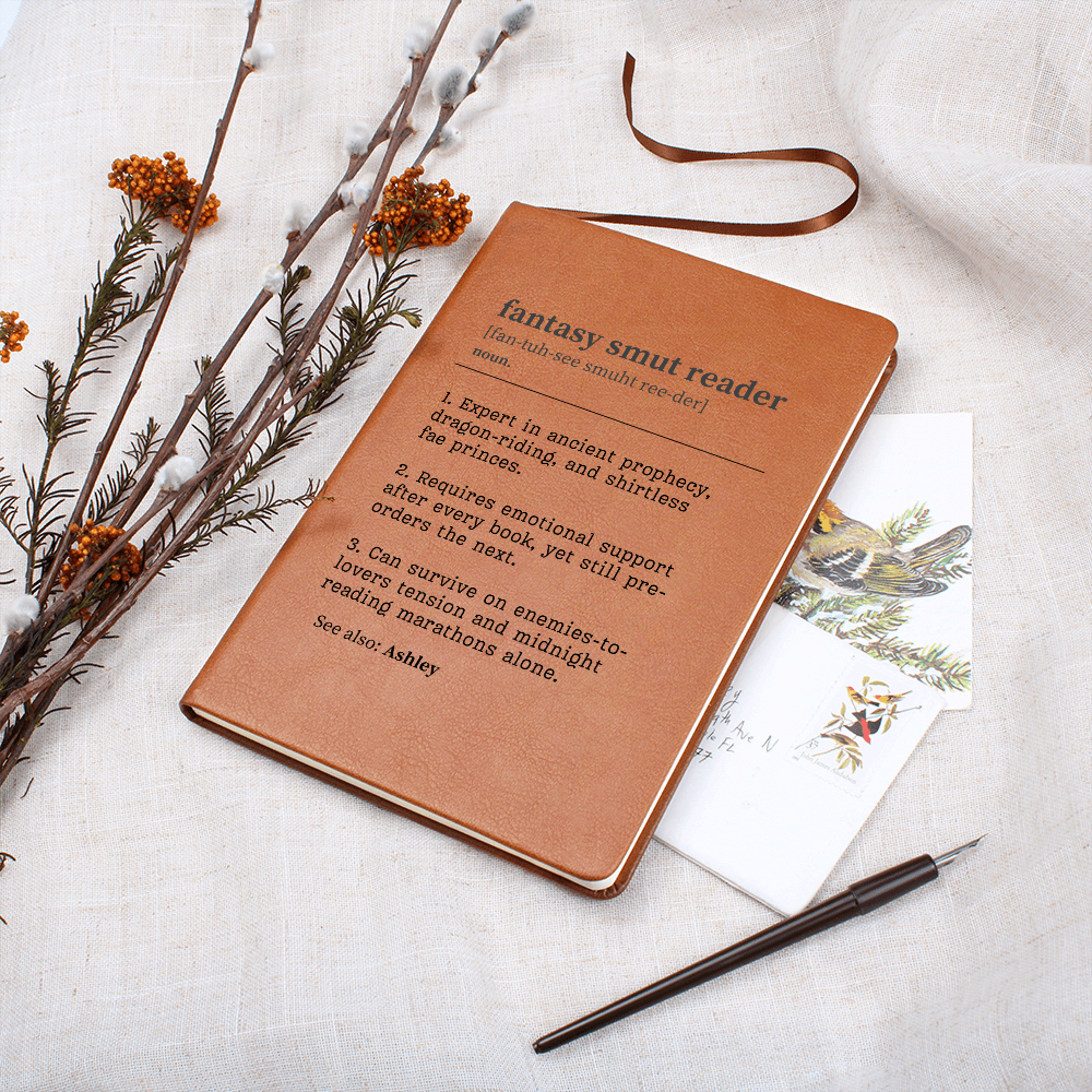 Personalized Fantasy Smut Reader Journal – A Notebook for the Ultimate Book Addict-Offbeat Opulence
