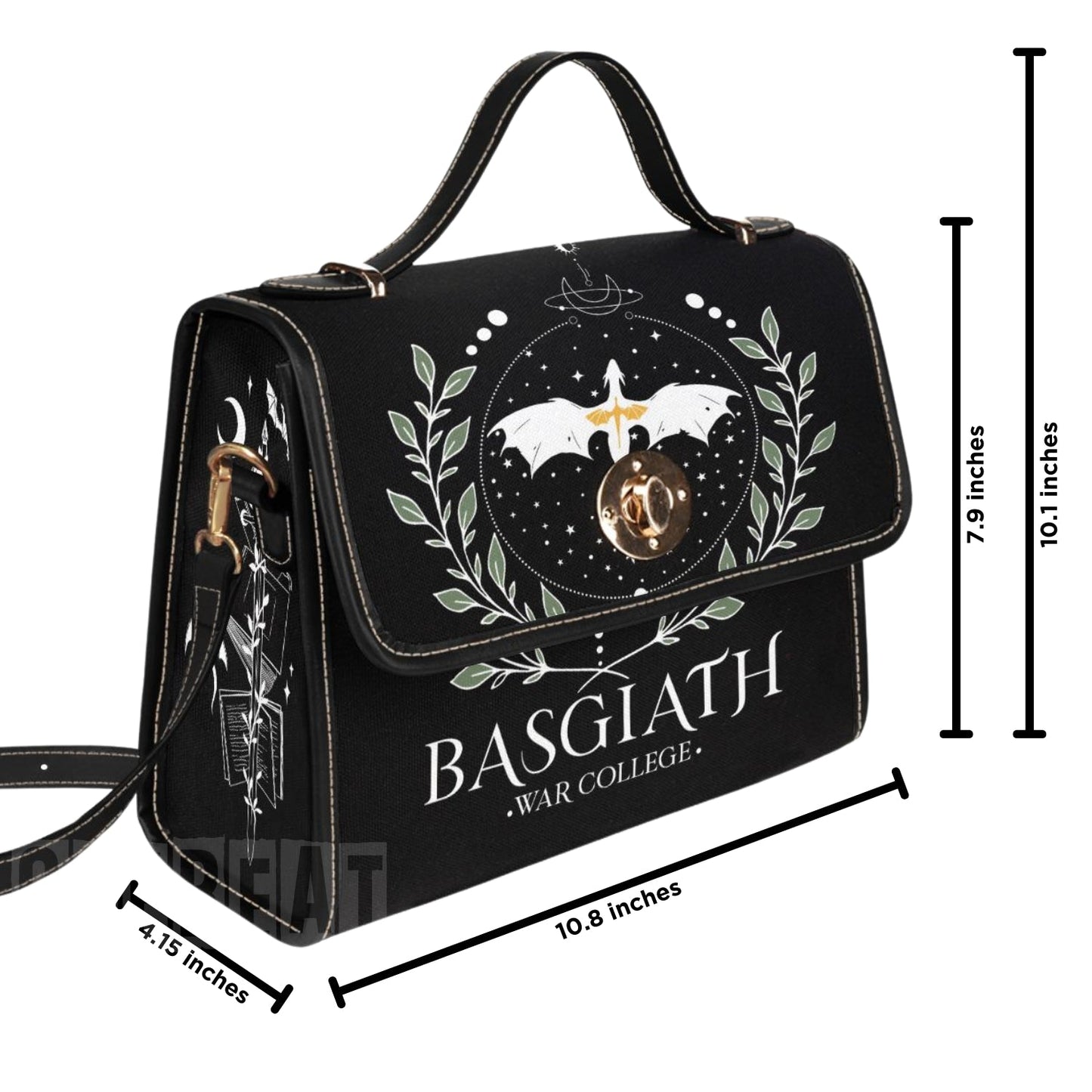 Basgiath War College Handbag – Strength, Strategy, and Survival - Offbeat Opulence