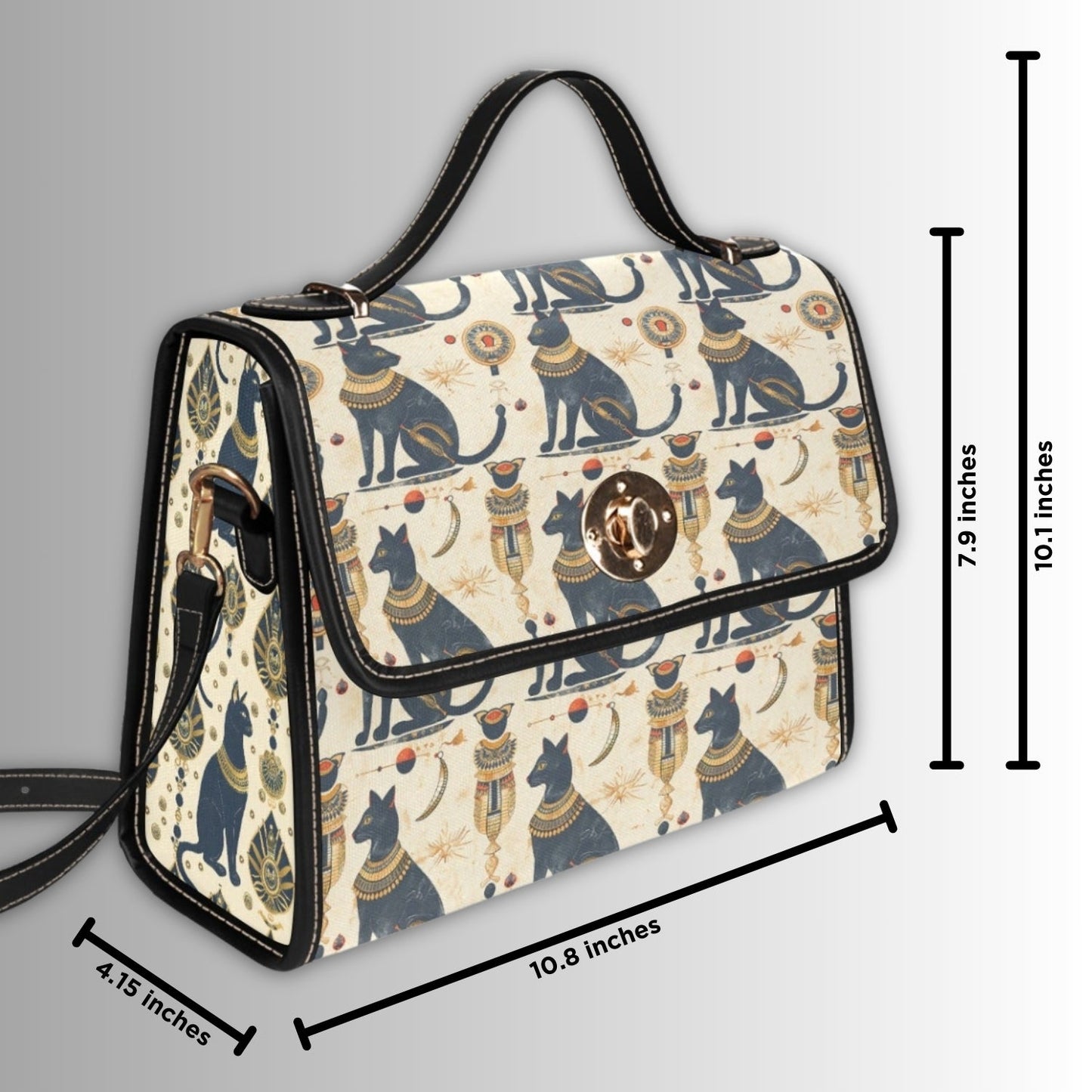 Bastet’s Blessing Handbag – An Homage to Ancient Feline Elegance - Offbeat Opulence