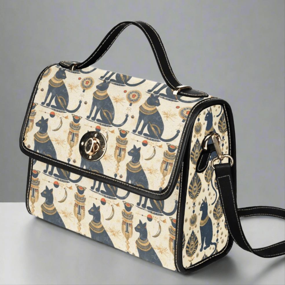 Bastet’s Blessing Handbag – An Homage to Ancient Feline Elegance - Offbeat Opulence