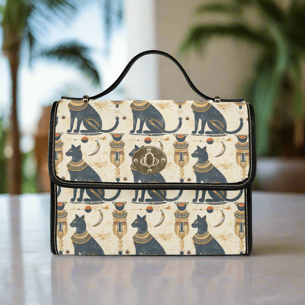 Bastet’s Blessing Handbag – An Homage to Ancient Feline Elegance - Offbeat Opulence