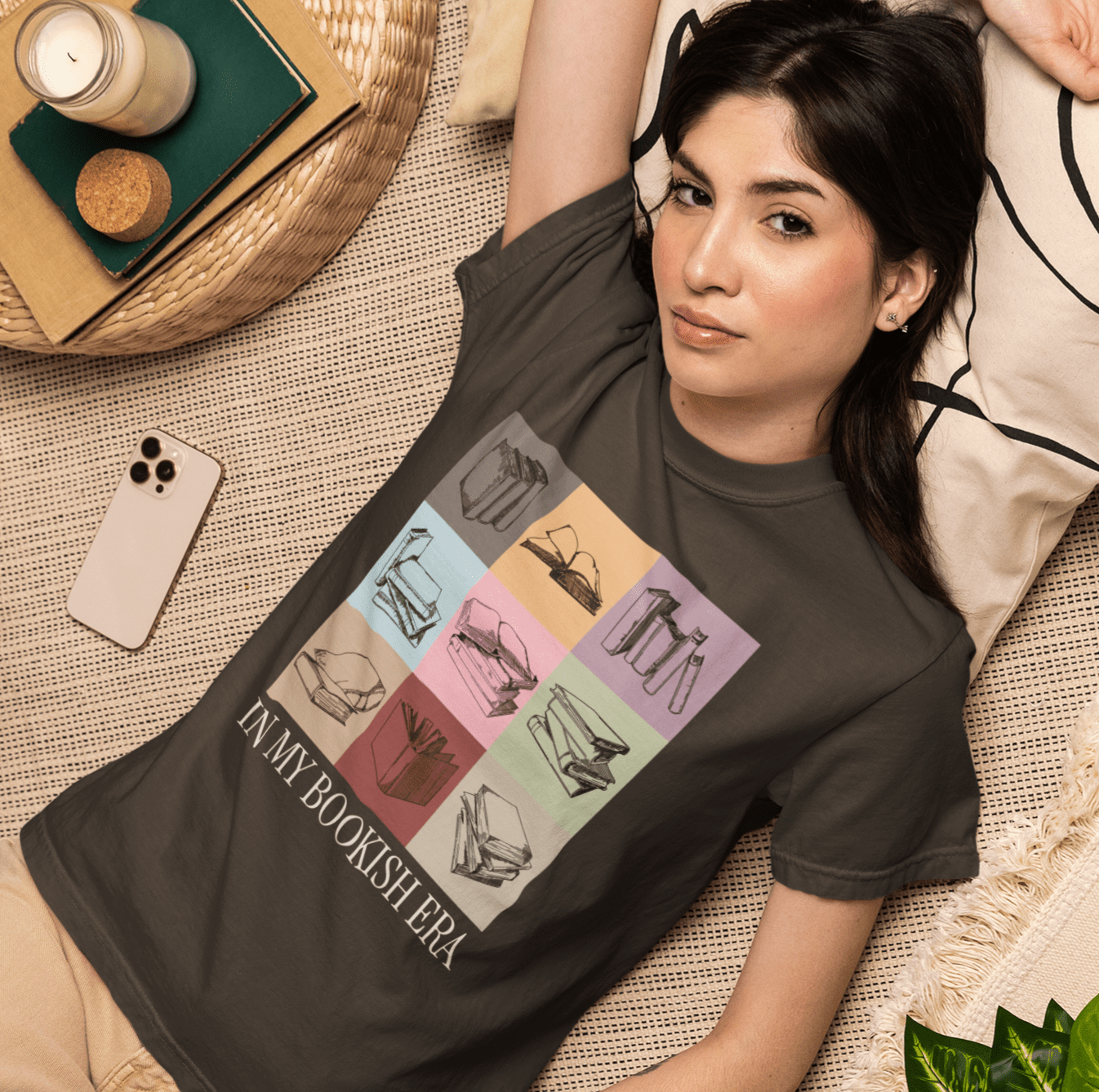 Bookish Era T-Shirt – A Literary Era Tee for Readers Who Know - Offbeat Opulence in Black
