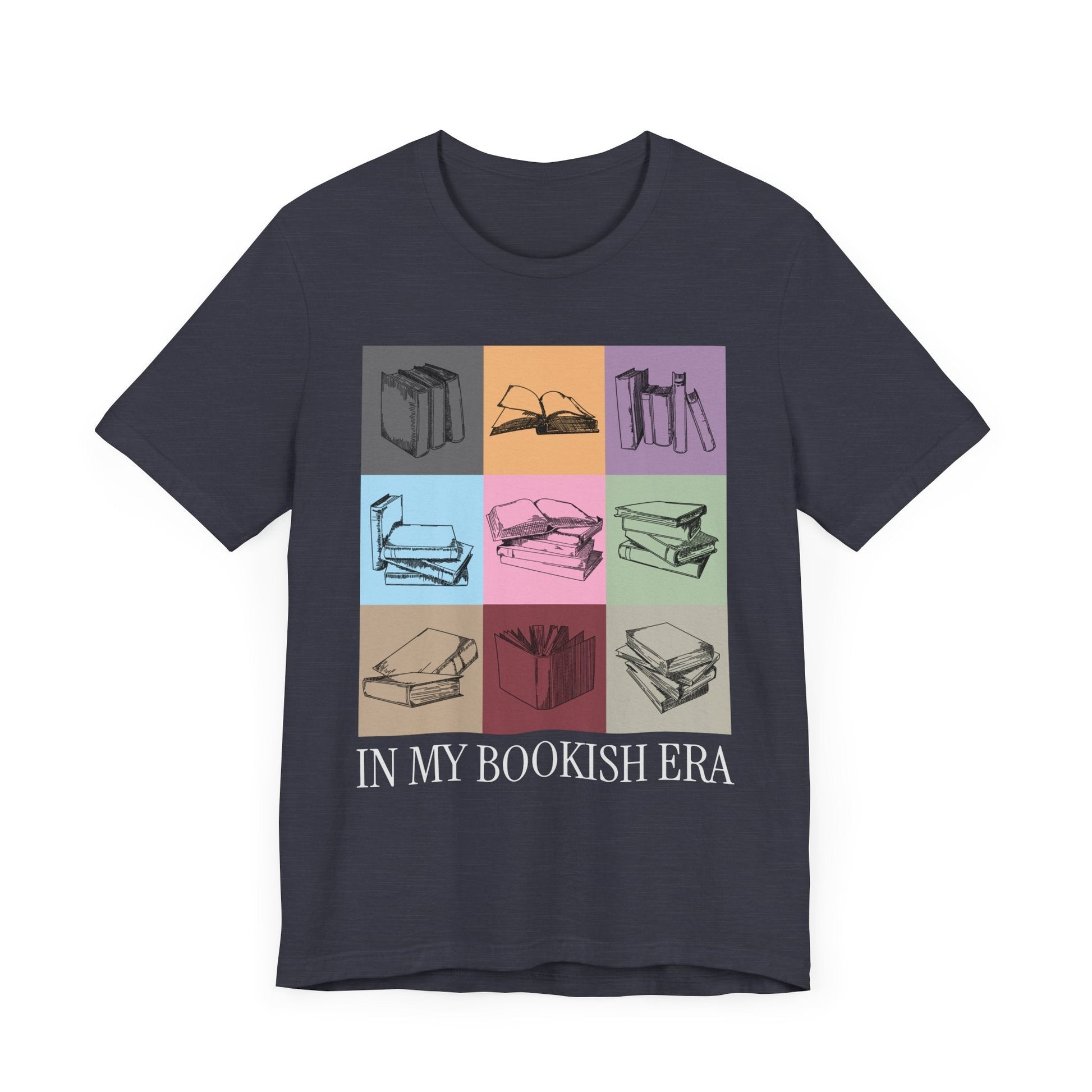 Bookish Era T-Shirt – Navy - Offbeat OpulenceOpulence