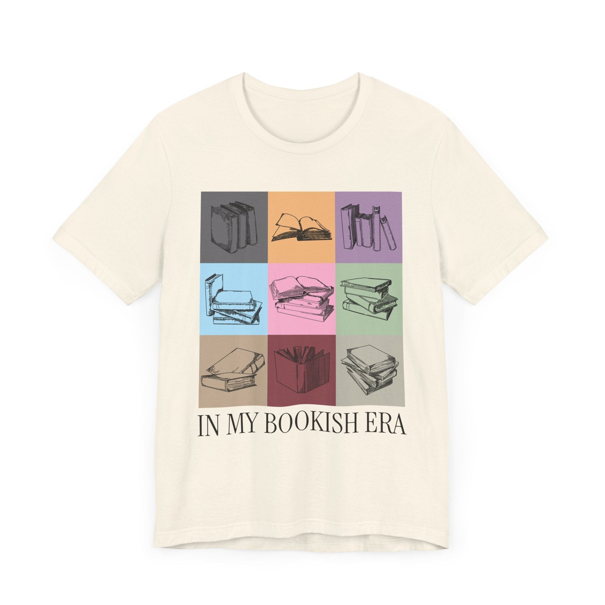 Bookish Era T-Shirt – Natural - Offbeat OpulenceOpulence