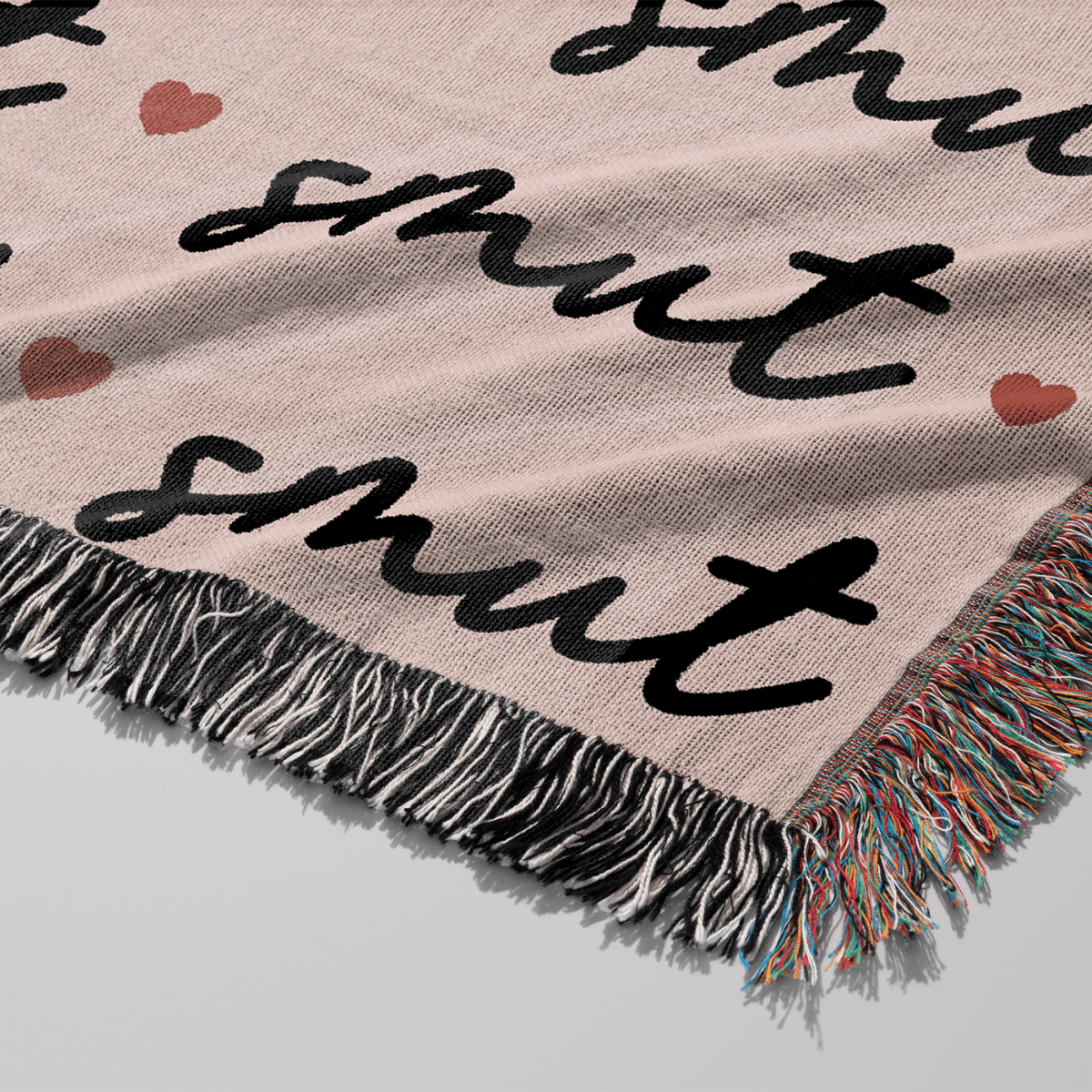 Certified Smut Lover – Woven Blanket-Offbeat Opulence