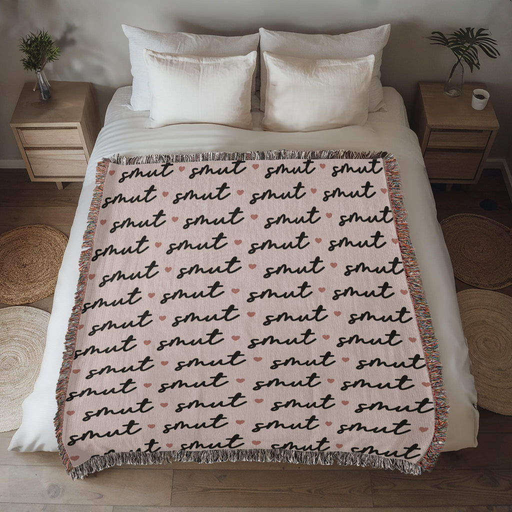 Certified Smut Lover – Woven Blanket-Offbeat Opulence