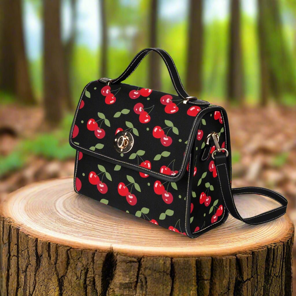 Cherry Bomb Retro Handbag – Sweet, Bold, & Unapologetic - Offbeat Opulence