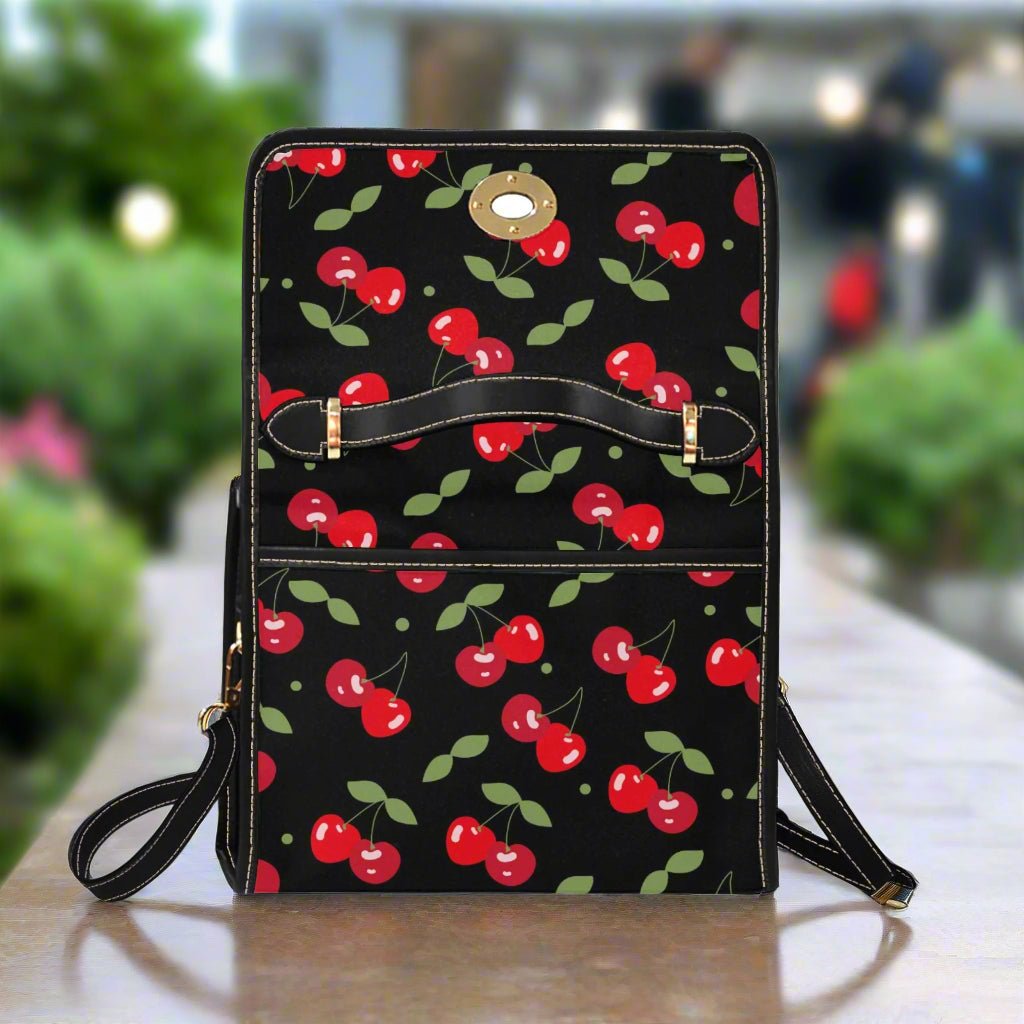 Cherry Bomb Retro Handbag – Sweet, Bold, & Unapologetic - Offbeat Opulence