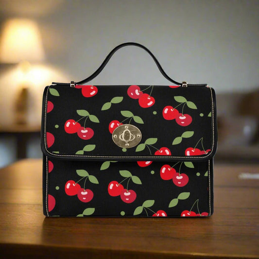 Cherry Bomb Retro Handbag – Sweet, Bold, & Unapologetic - Offbeat Opulence