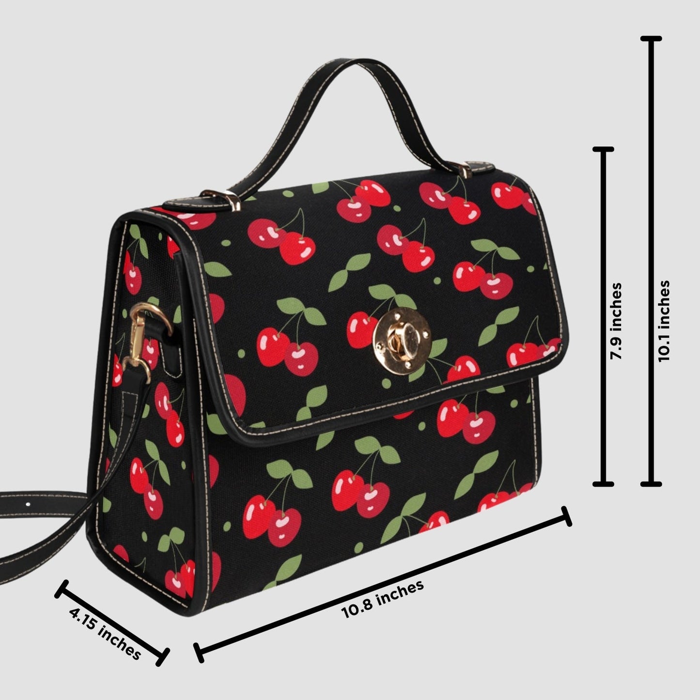 Cherry Bomb Retro Handbag – Sweet, Bold, & Unapologetic - Offbeat Opulence