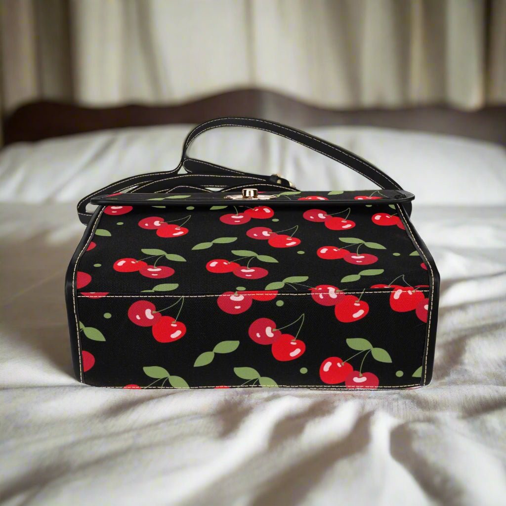 Cherry Bomb Retro Handbag – Sweet, Bold, & Unapologetic - Offbeat Opulence