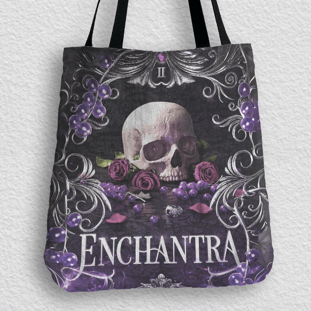 Enchantra – Officially Licensed Woven Tapestry Tote - Offbeat Opulence