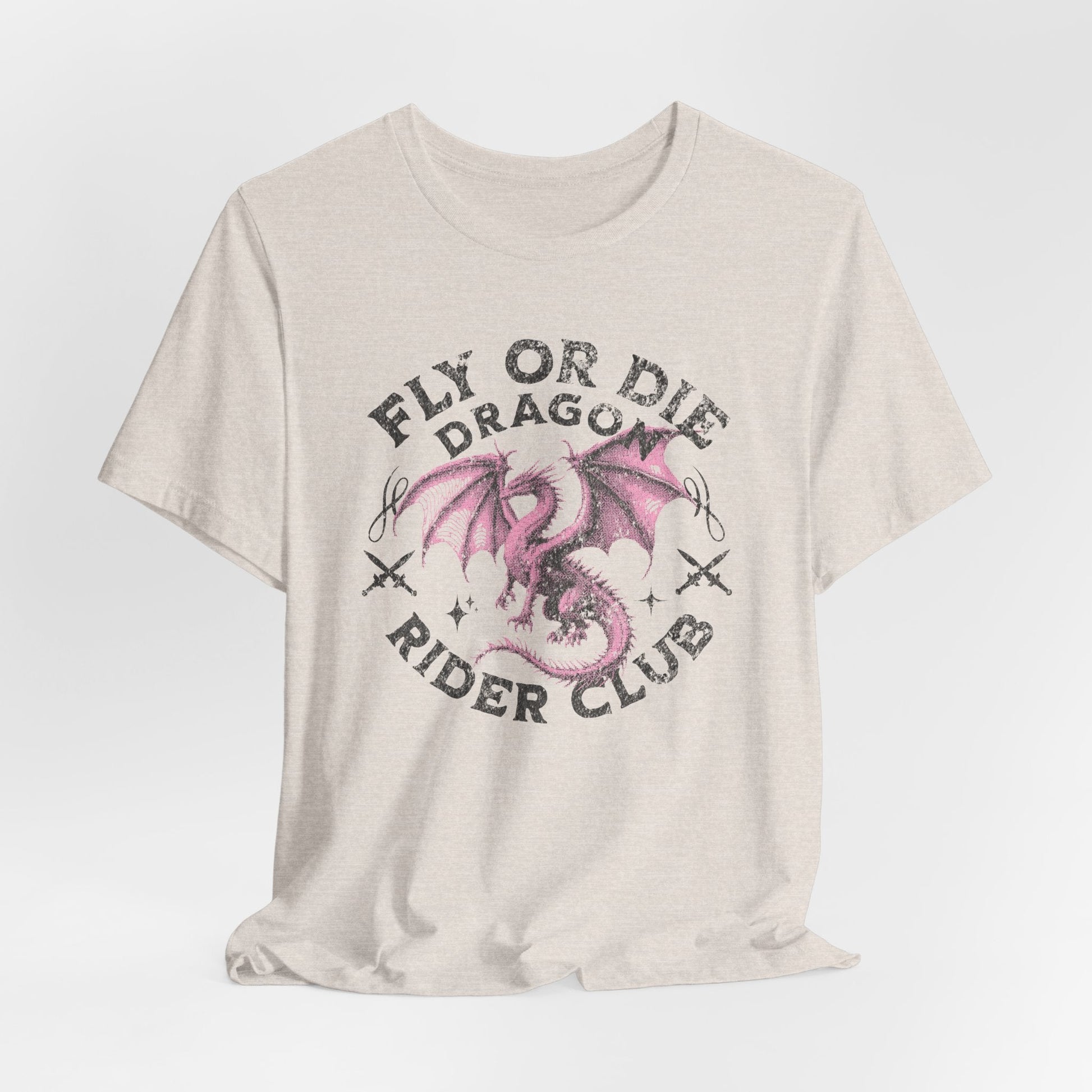 Fly or Die Dragon Rider Club T-Shirt – Fourth Wing Inspired Fantasy Tee - Offbeat Opulence