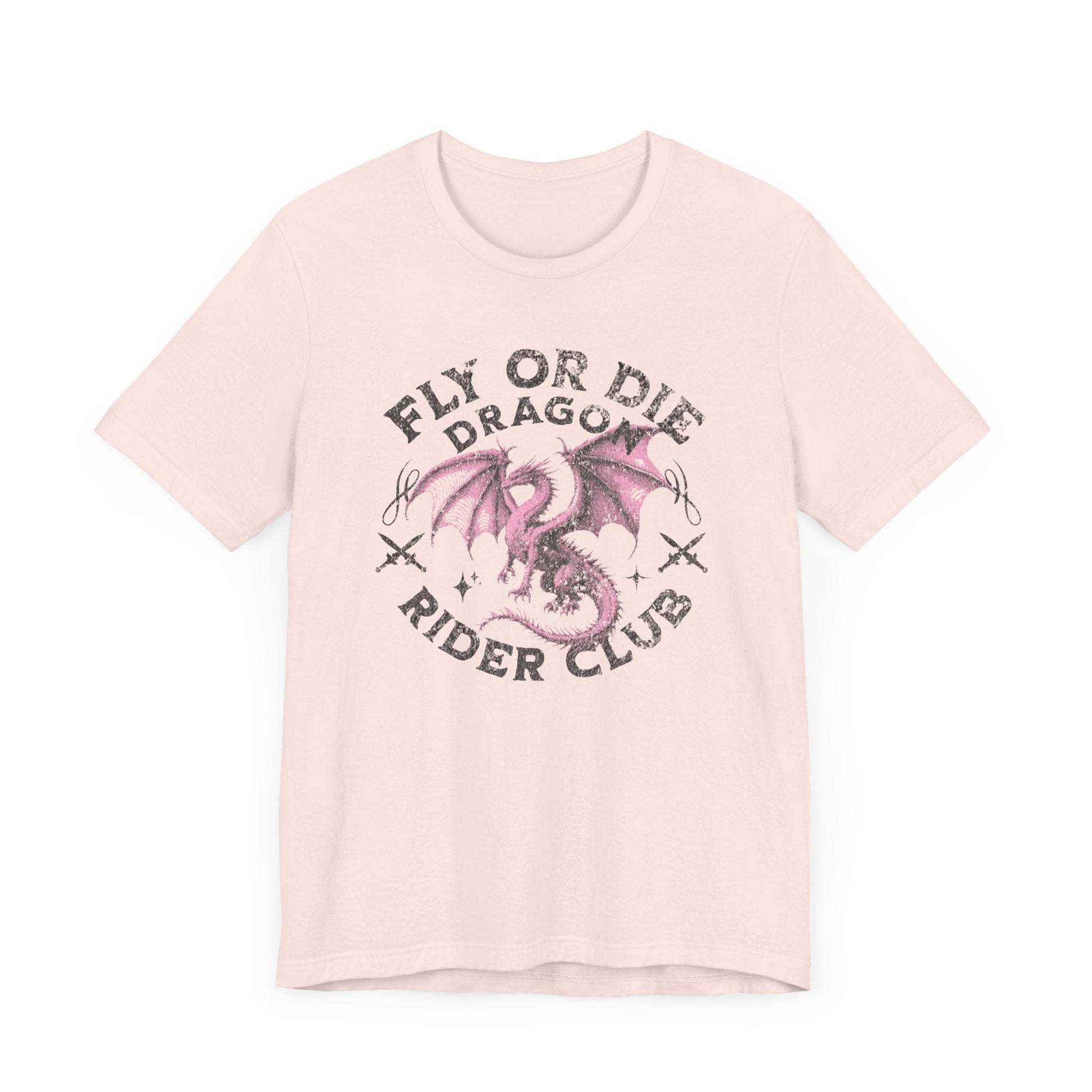 Fly or Die Dragon Rider Club T-Shirt – Fourth Wing Inspired Fantasy Tee - Offbeat Opulence