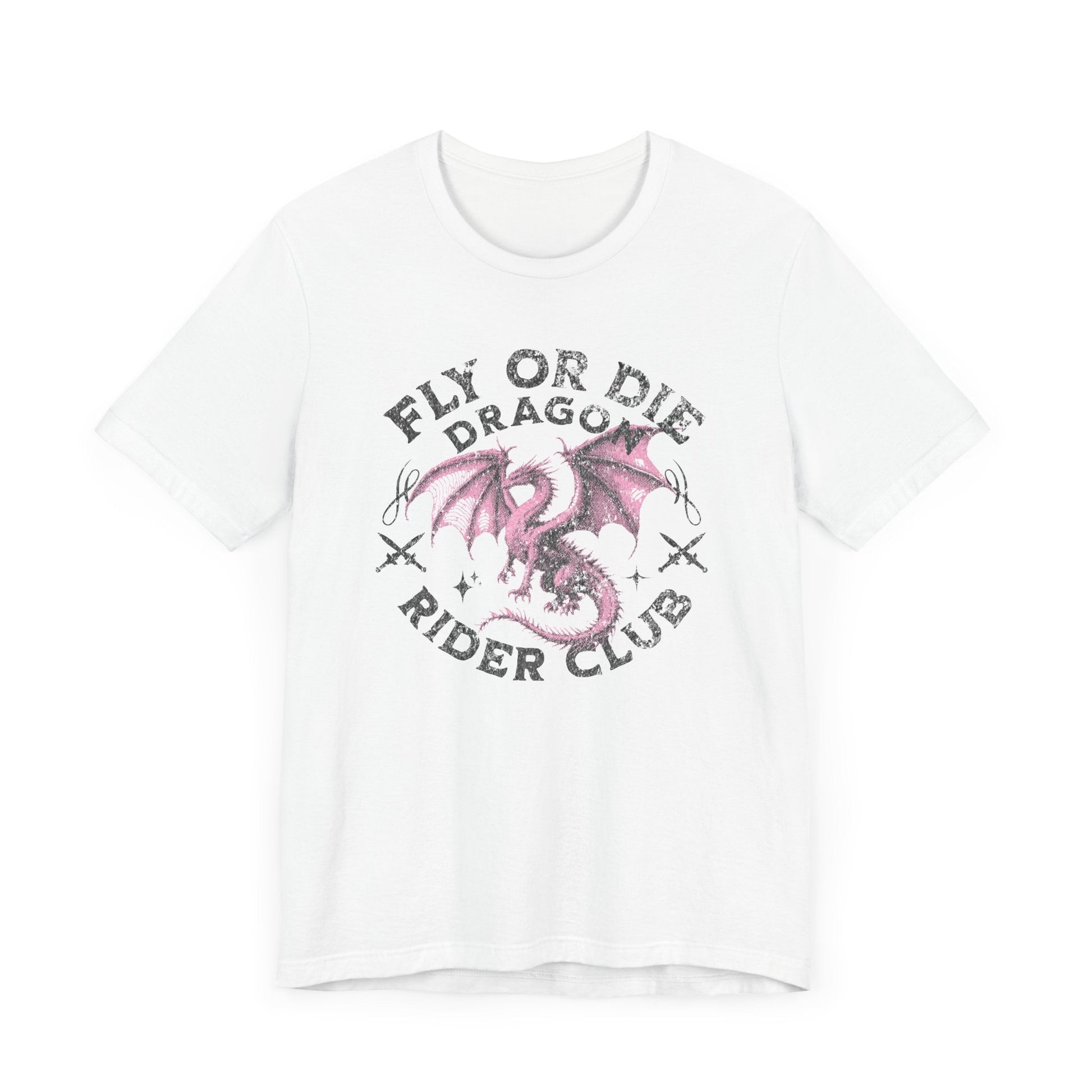 Fly or Die Dragon Rider Club T-Shirt – Fourth Wing Inspired Fantasy Tee - Offbeat Opulence