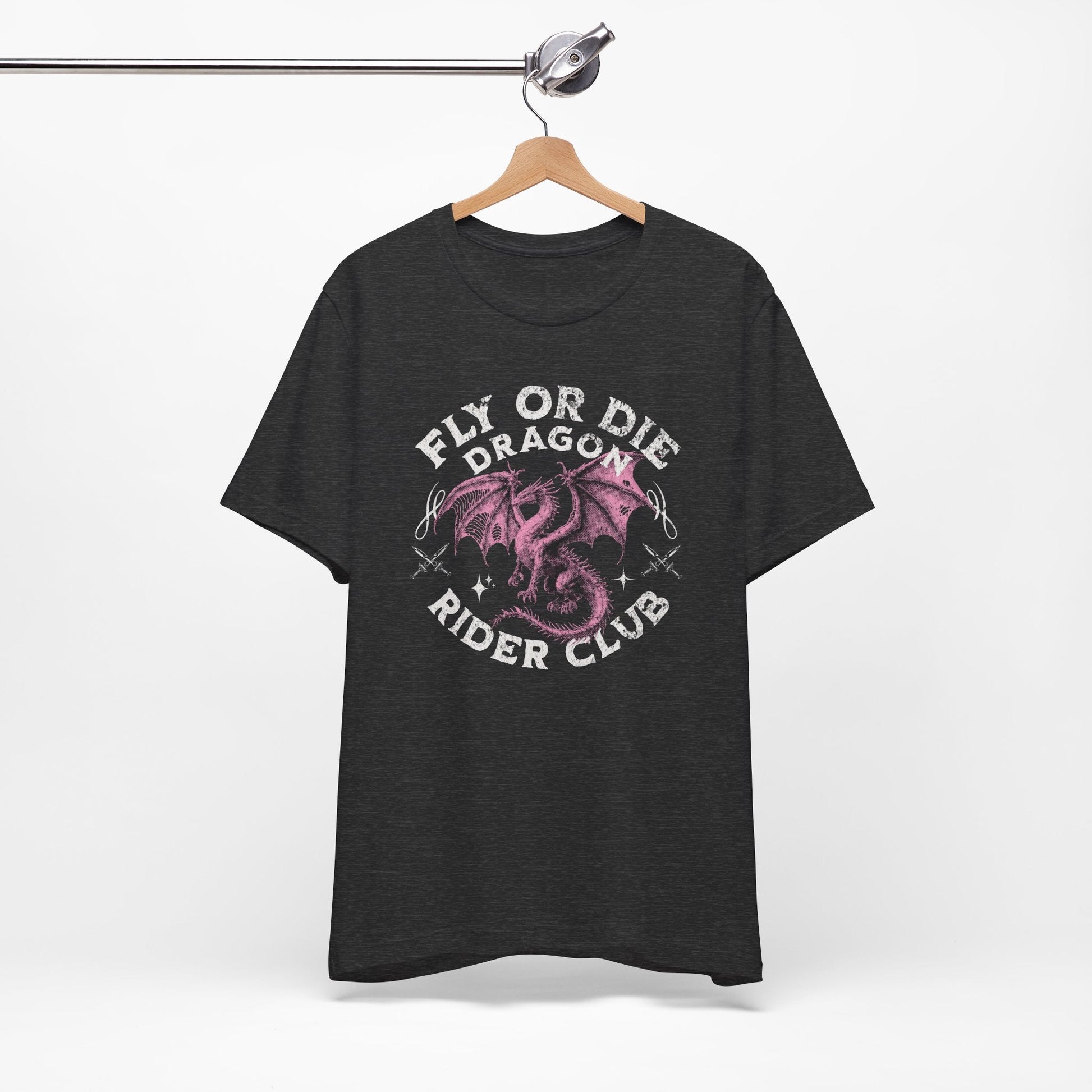 Fly or Die Dragon Rider Club T-Shirt – Fourth Wing Inspired Fantasy Tee - Offbeat Opulence