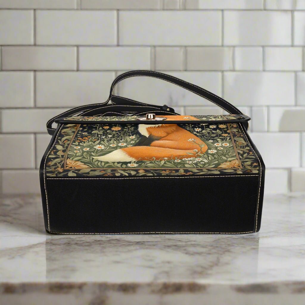 Fox Love Meadow Handbag – A Touch of Wild Enchantment - Offbeat Opulence