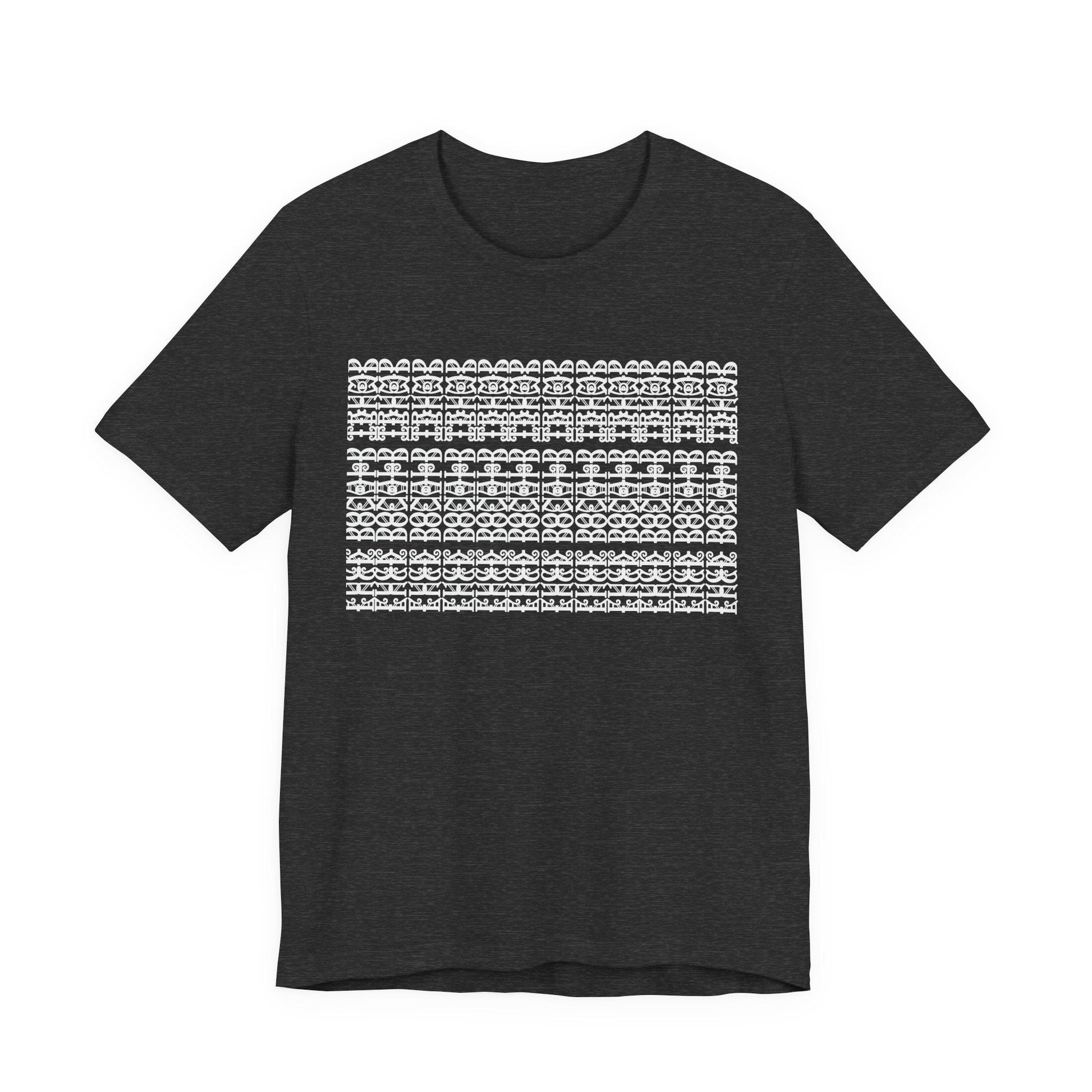 Hidden Message Protest T-Shirt – Ornamental Pattern with Secret Anti - Trump Design - Offbeat Opulence