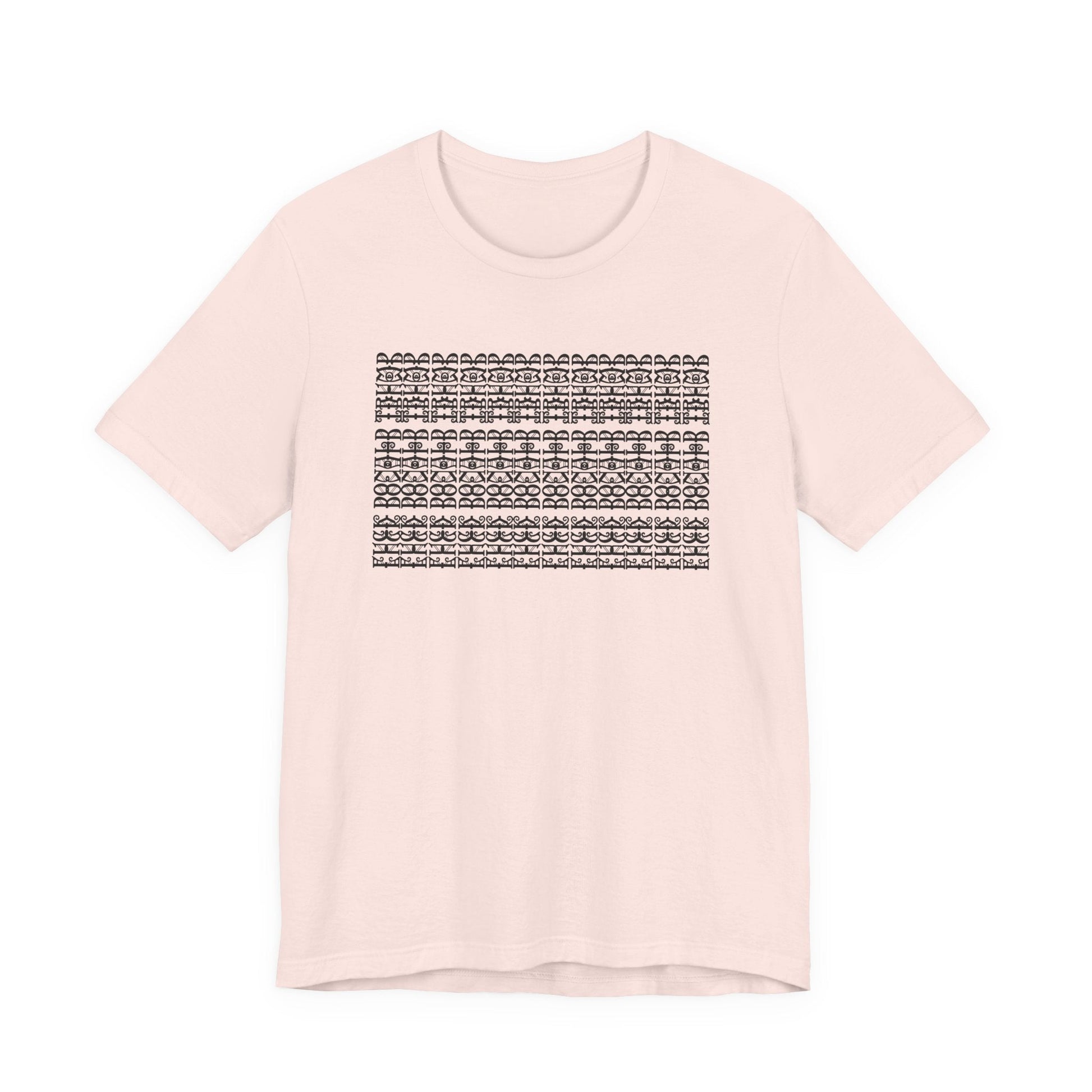 Hidden Message Protest T-Shirt – Ornamental Pattern with Secret Anti - Trump Design - Offbeat Opulence