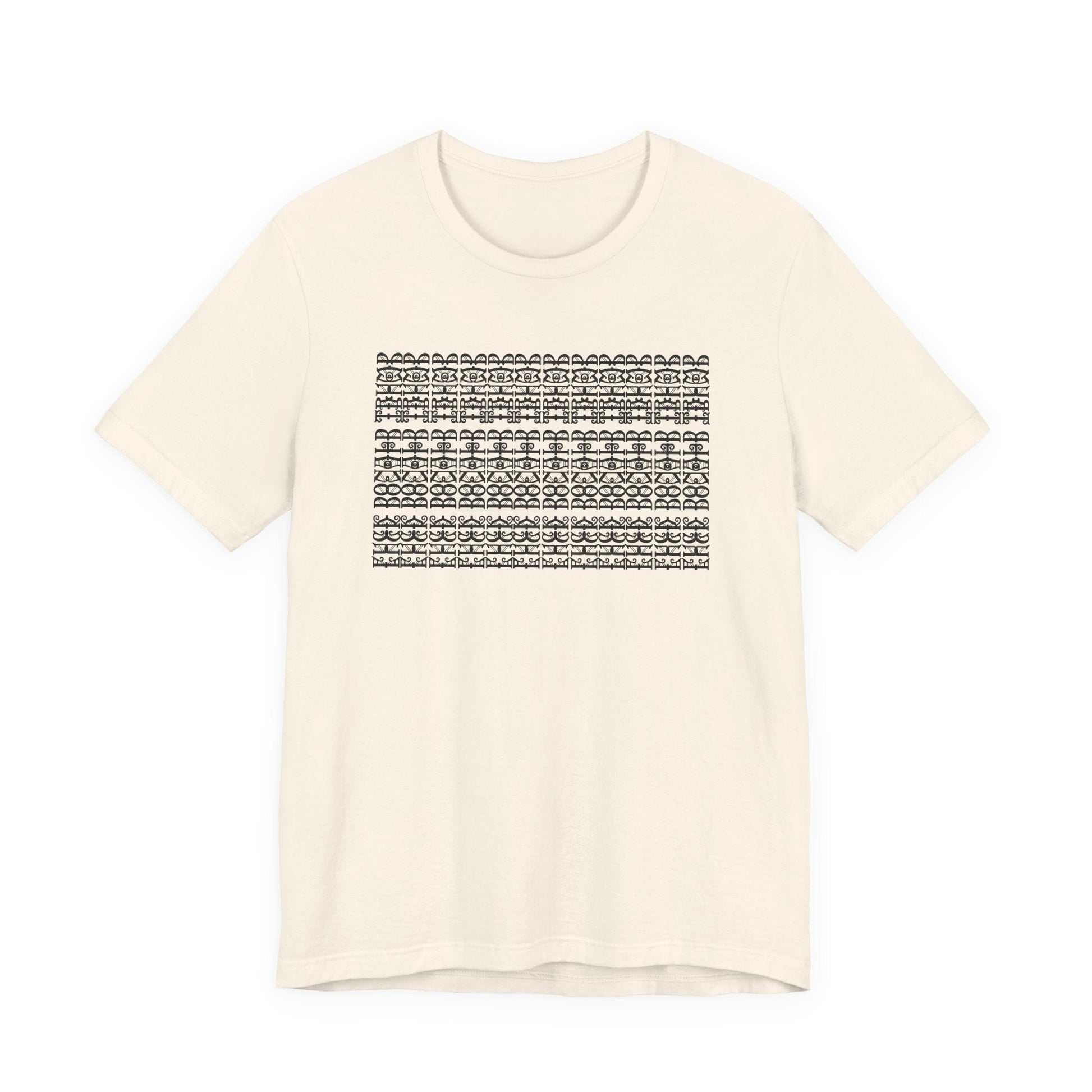 Hidden Message Protest T-Shirt – Ornamental Pattern with Secret Anti - Trump Design - Offbeat Opulence