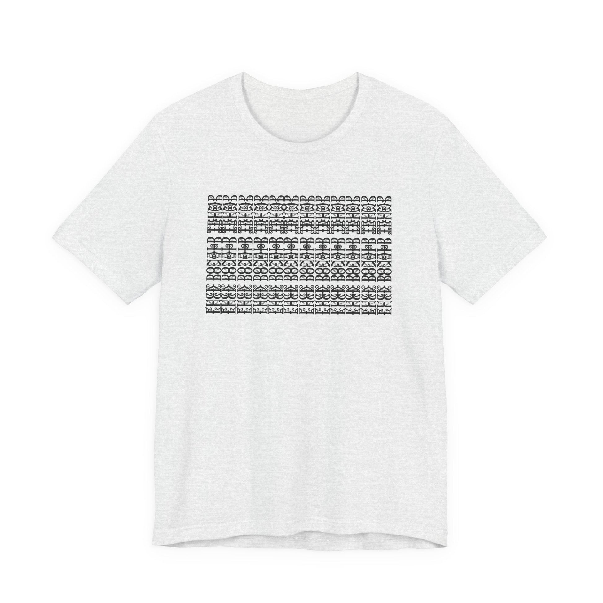 Hidden Message Protest T-Shirt – Ornamental Pattern with Secret Anti - Trump Design - Offbeat Opulence