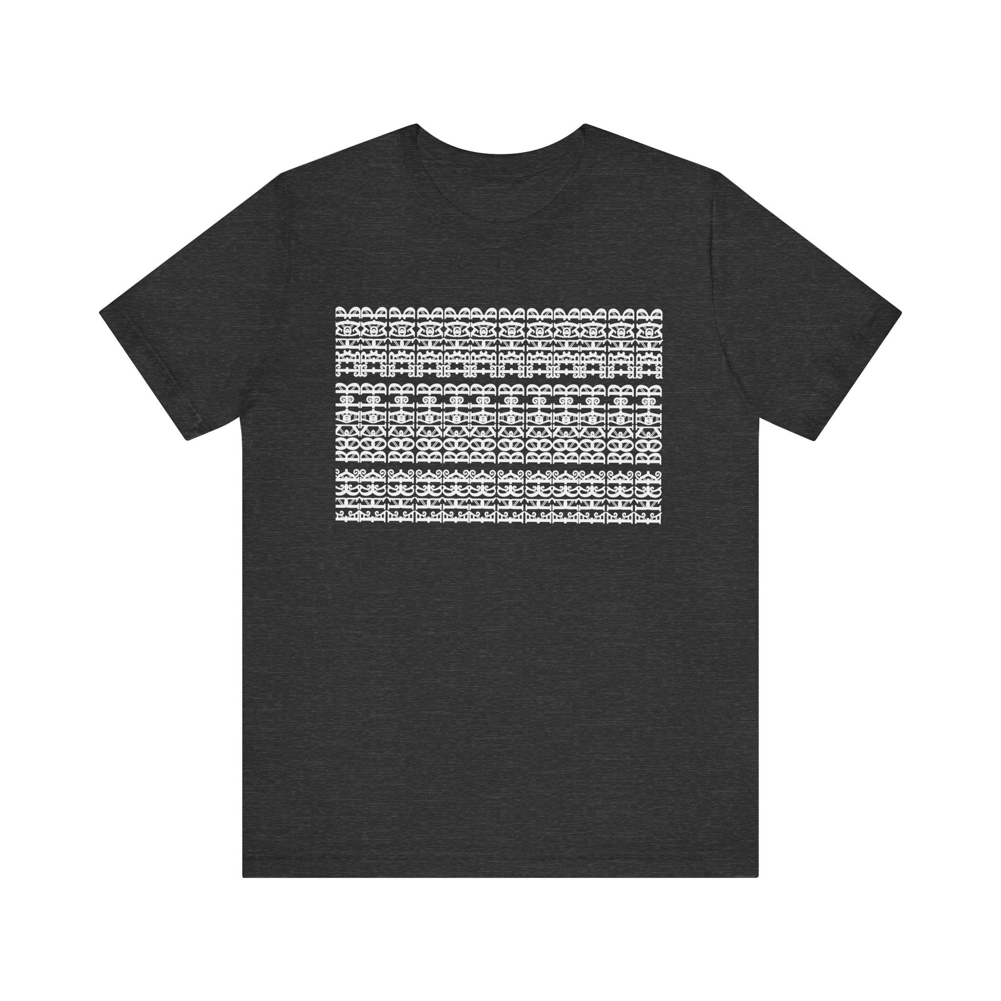 Hidden Message Protest T-Shirt – Ornamental Pattern with Secret Anti - Trump Design - Offbeat Opulence