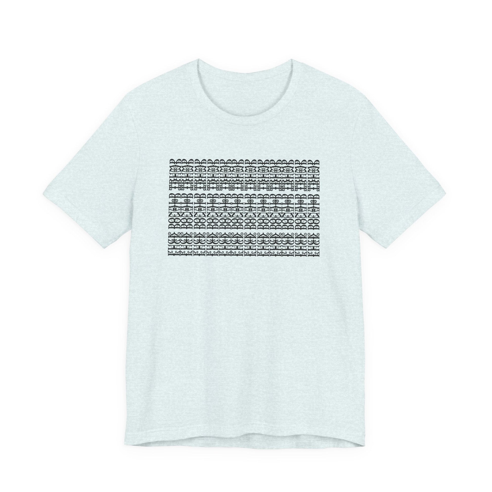 Hidden Message Protest T-Shirt – Ornamental Pattern with Secret Anti - Trump Design - Offbeat Opulence