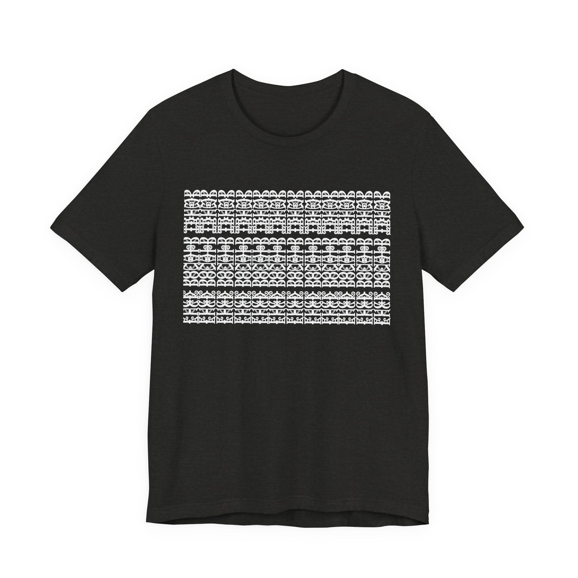 Hidden Message Protest T-Shirt – Ornamental Pattern with Secret Anti - Trump Design - Offbeat Opulence
