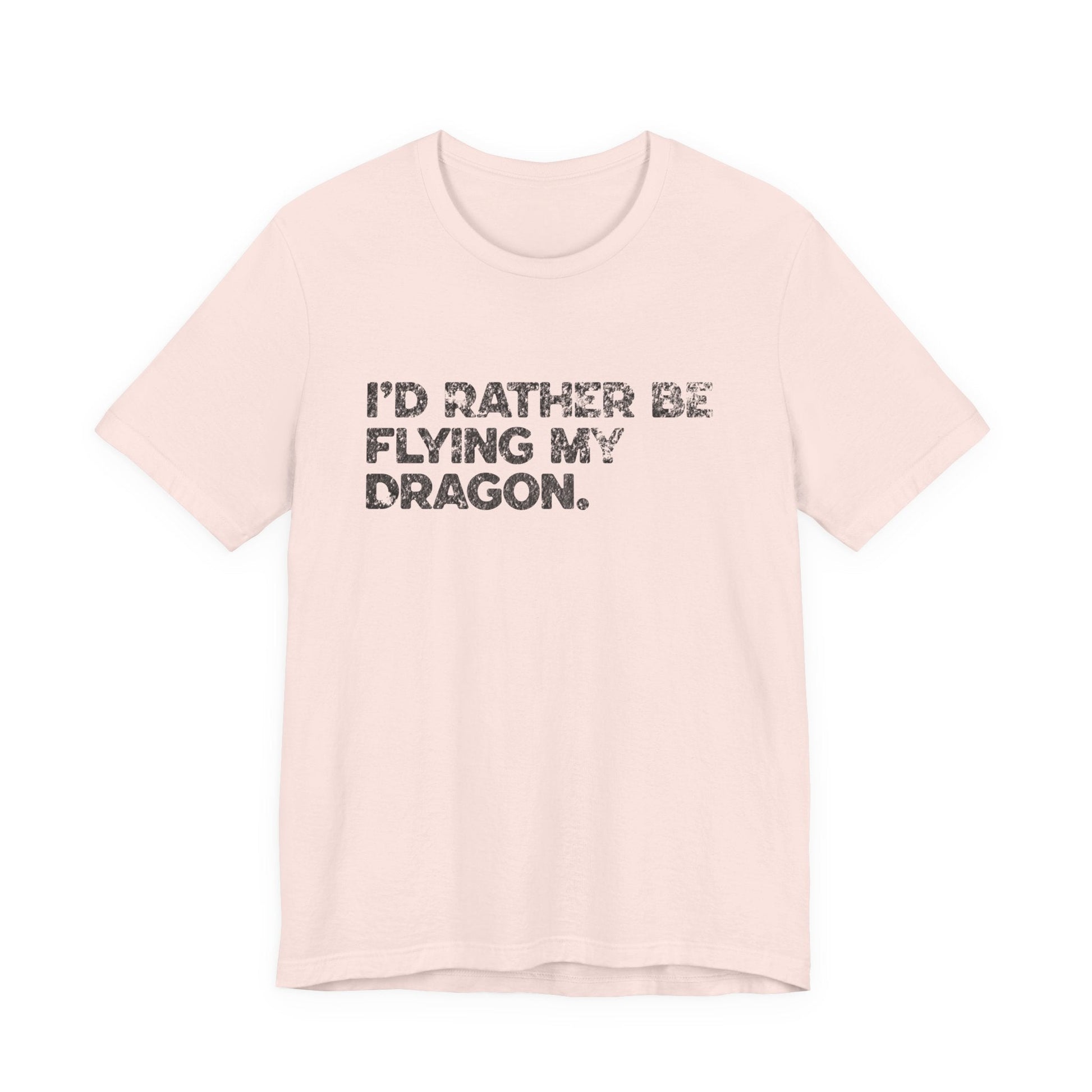 I'd Rather Be Flying My Dragon T-Shirt – Fantasy Dragon Tee & Gift for Readers - Offbeat Opulence