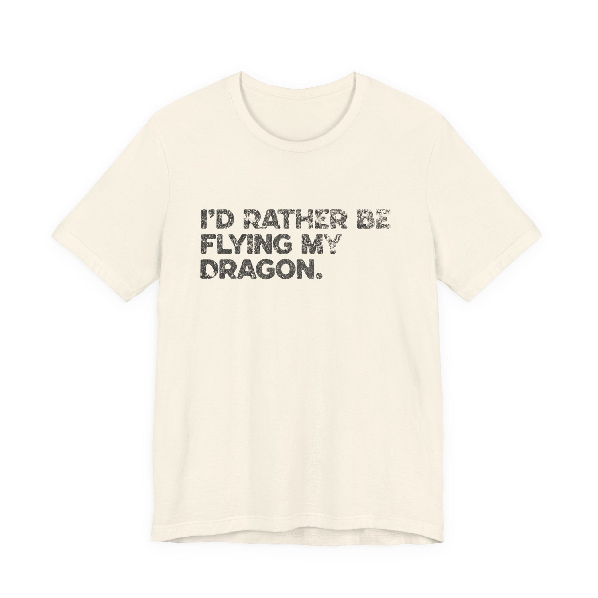 I'd Rather Be Flying My Dragon T-Shirt – Fantasy Dragon Tee & Gift for Readers - Offbeat Opulence
