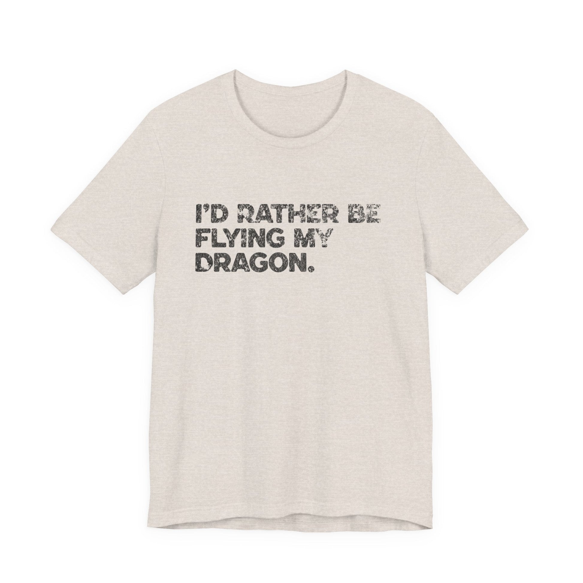 I'd Rather Be Flying My Dragon T-Shirt – Fantasy Dragon Tee & Gift for Readers - Offbeat Opulence