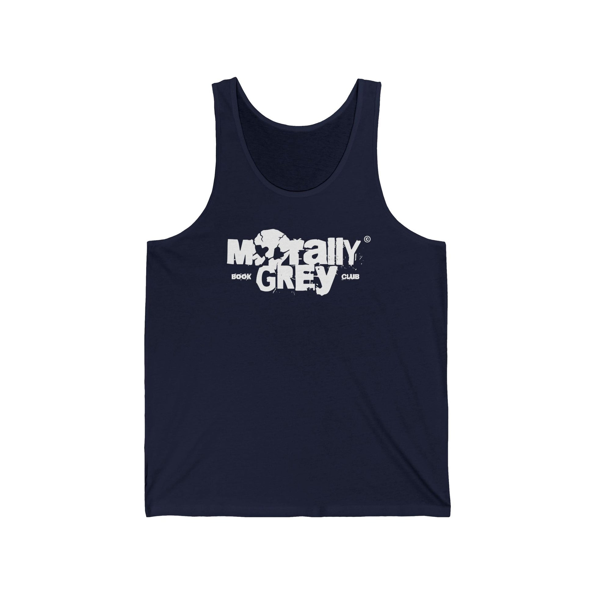 Morally Grey Book Club Tank Top – Dark Romance Summer Staple - Offbeat Opulence