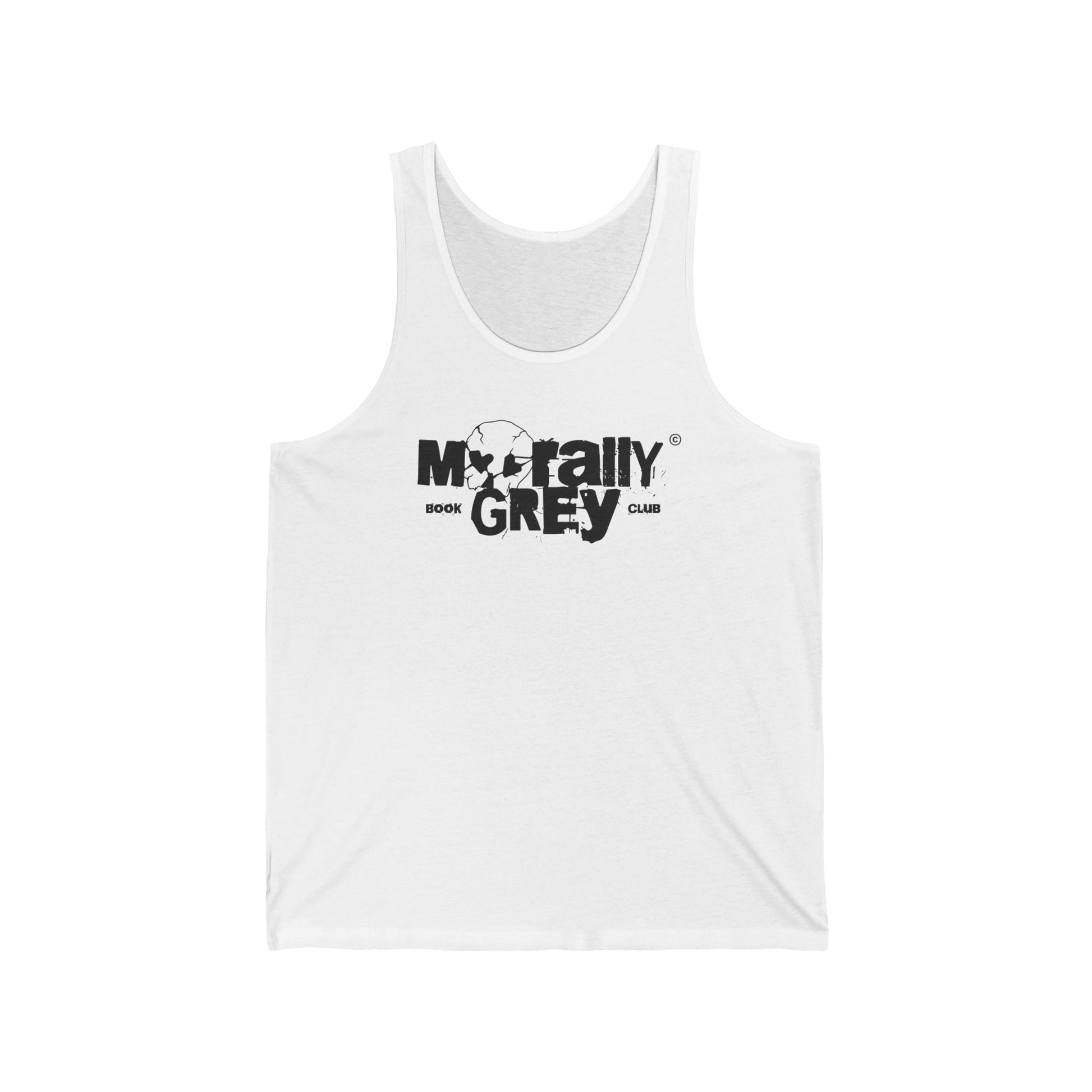 Morally Grey Book Club Tank Top – Dark Romance Summer Staple - Offbeat Opulence