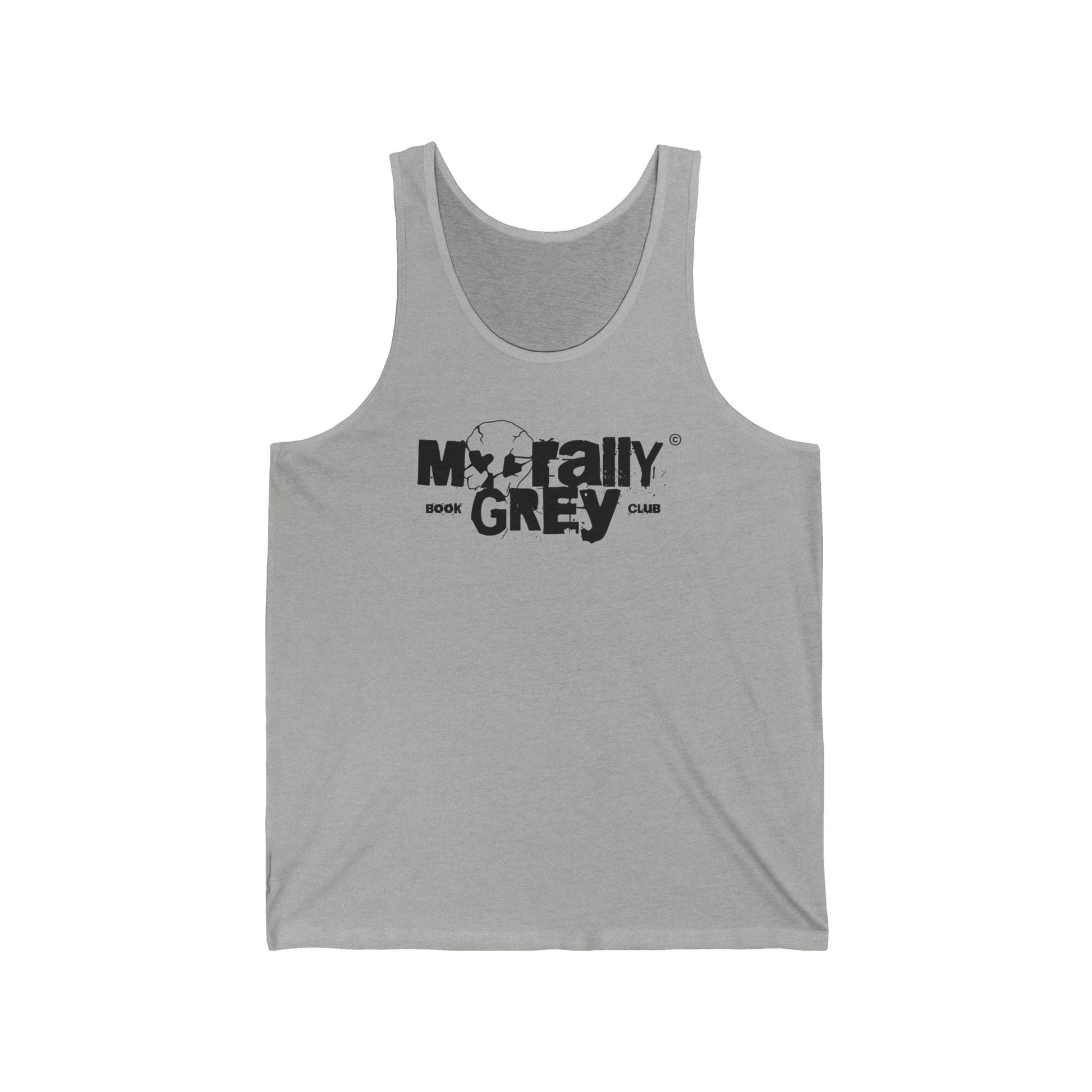 Morally Grey Book Club Tank Top – Dark Romance Summer Staple - Offbeat Opulence