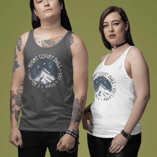 Night Court Ball: Chapter 2 Tank – Retro Fantasy Tour Style - Offbeat Opulence