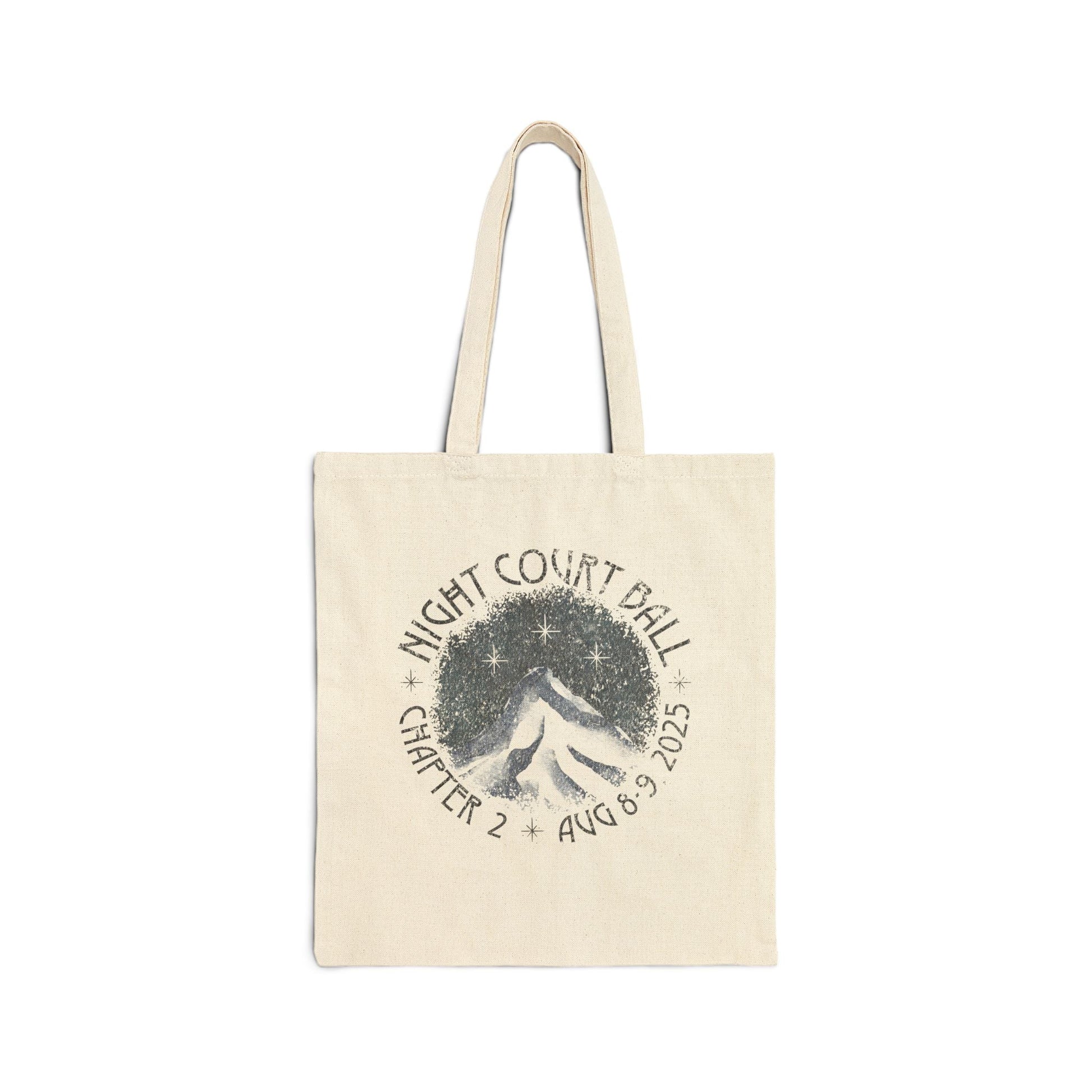 Night Court Ball: Chapter 2 Tote – Retro Fantasy Tour Design (Double - Sided) - Offbeat Opulence