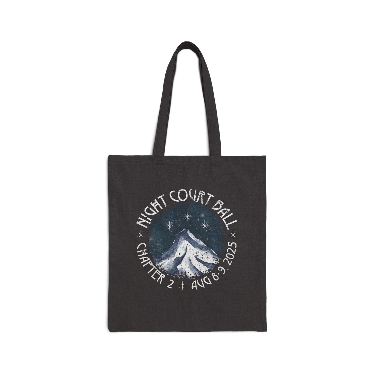 Night Court Ball: Chapter 2 Tote – Retro Fantasy Tour Design (Double - Sided) - Offbeat Opulence
