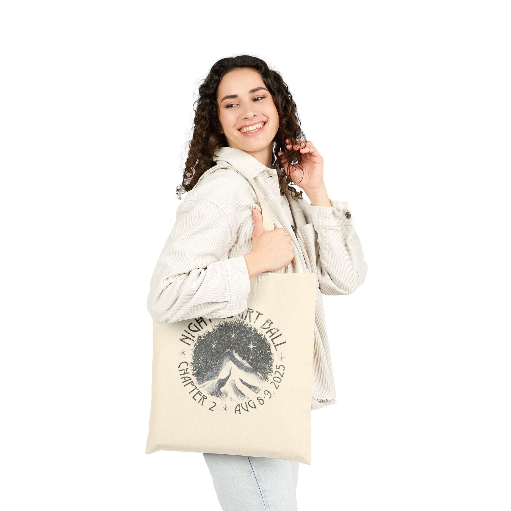 Night Court Ball: Chapter 2 Tote – Retro Fantasy Tour Design (Double - Sided) - Offbeat Opulence