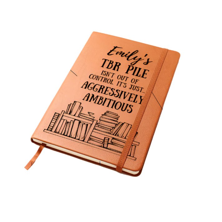 Personalized Aggressively Ambitious TBR Journal - Offbeat Opulence