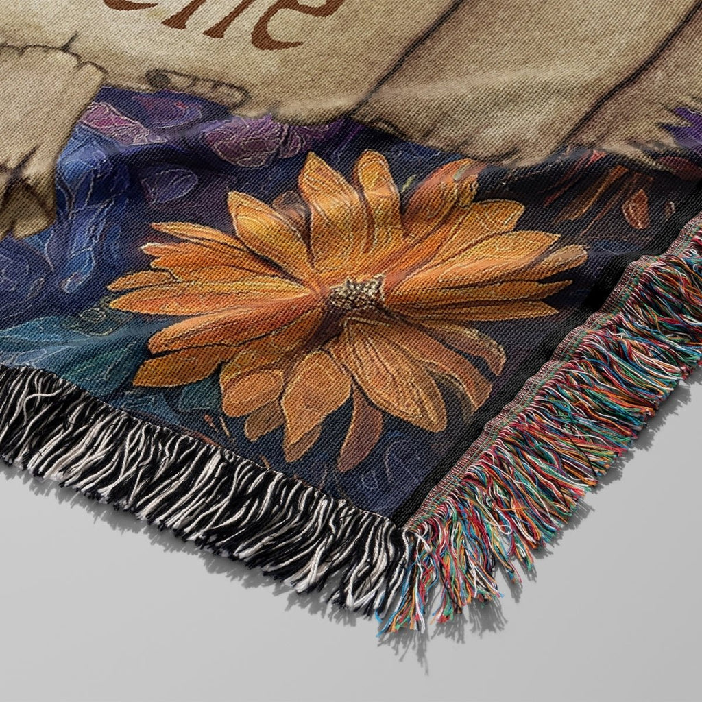 Personalized Dragon Bond Woven Blanket – A Love Written in Fire & Ice-Offbeat Opulence