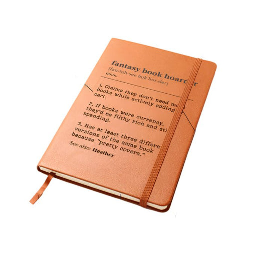 Personalized Fantasy Book Hoarder Journal – A Tribute to Your Never - Ending Collection - Offbeat Opulence