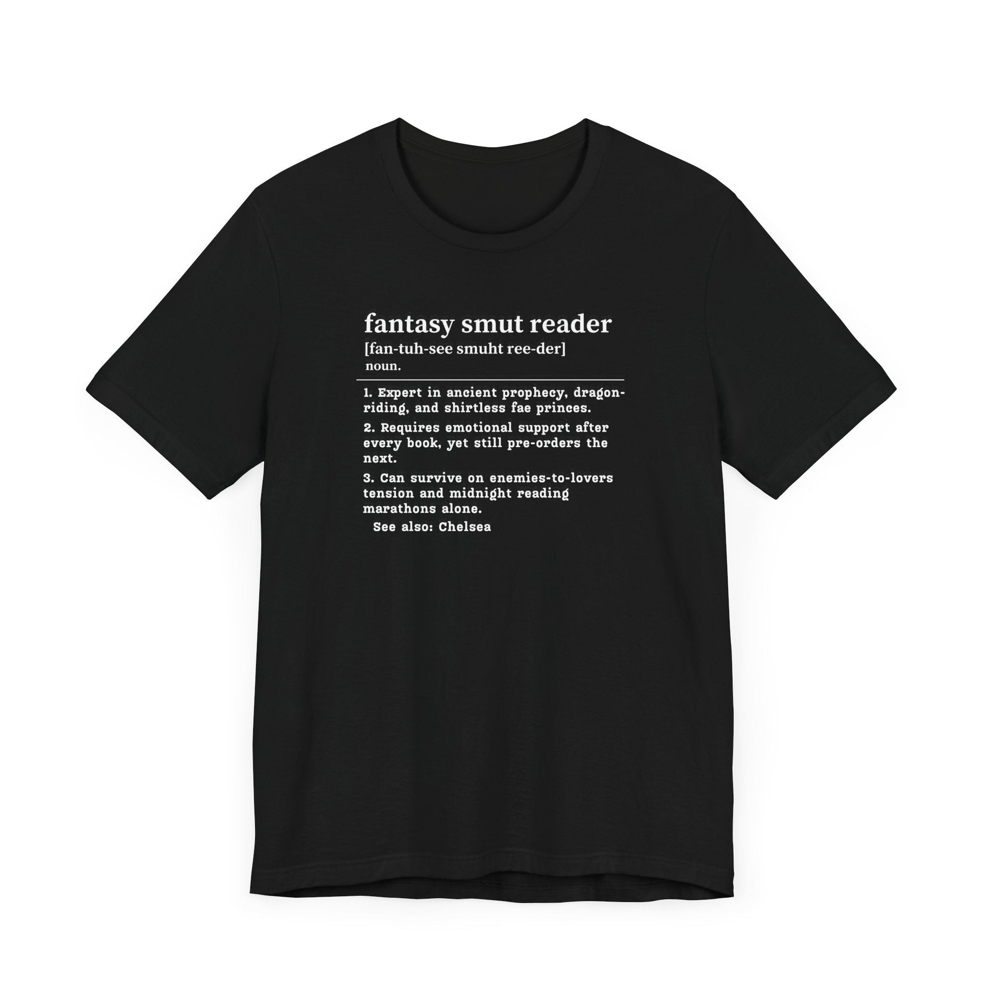 Personalized Fantasy Smut Reader definition t-shirt - Offbeat Opulence