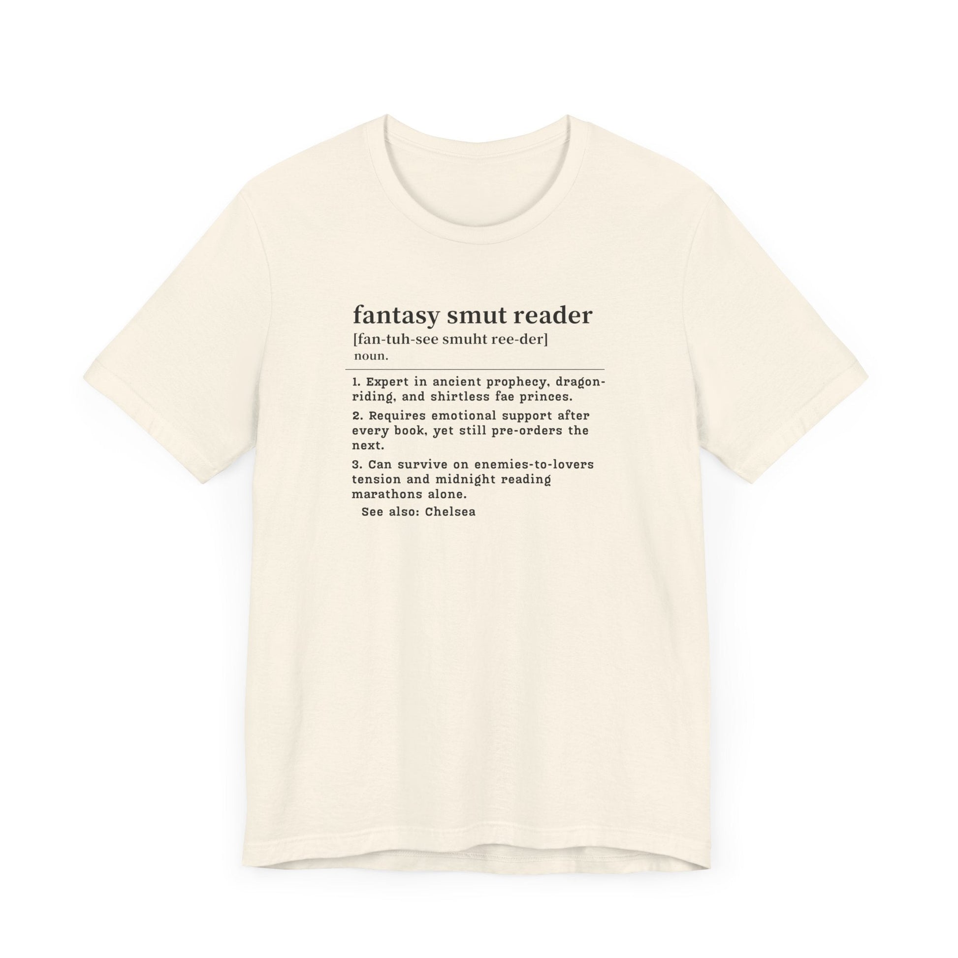 Personalized Fantasy Smut Reader definition t-shirt - Offbeat Opulence