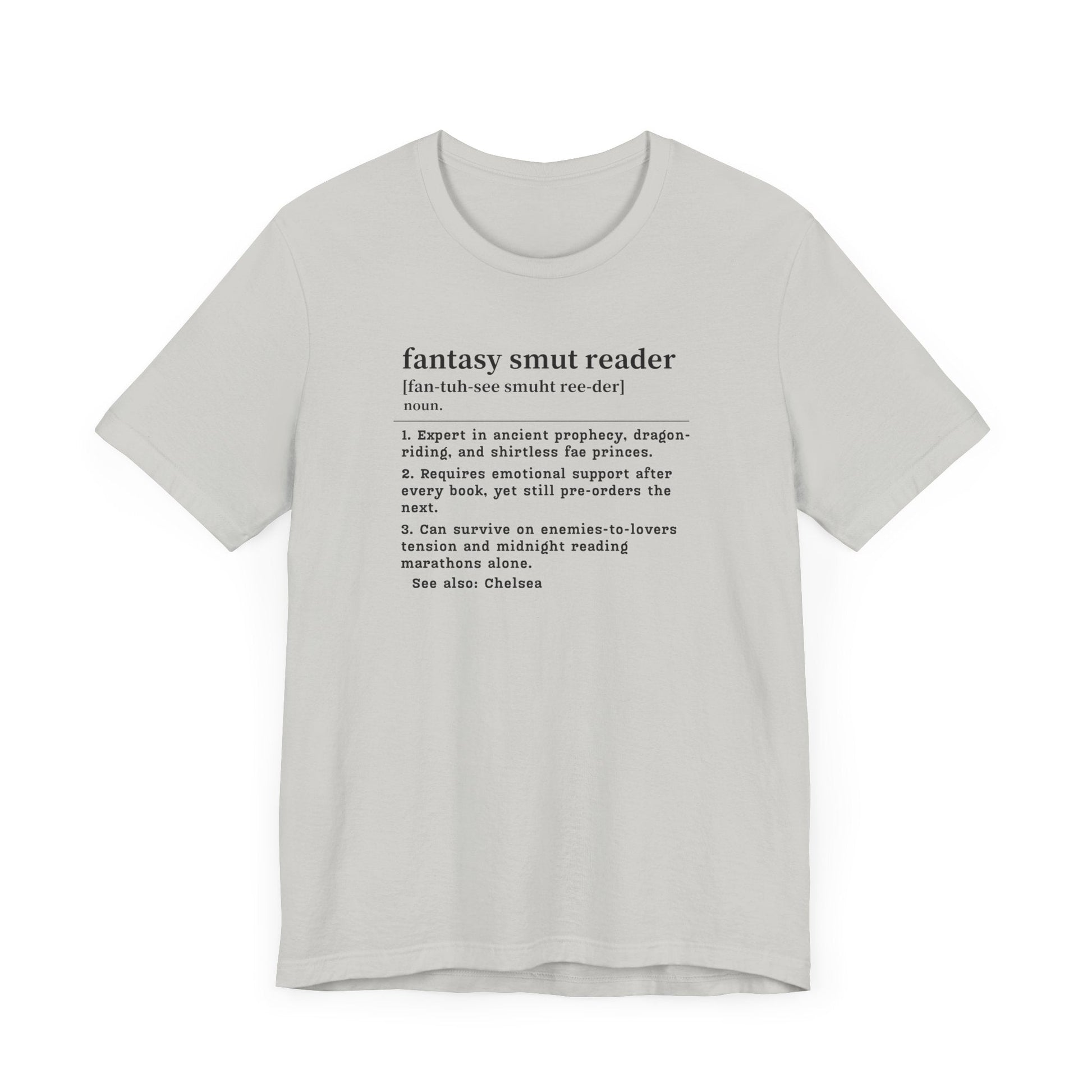 Personalized Fantasy Smut Reader definition t-shirt - Offbeat Opulence